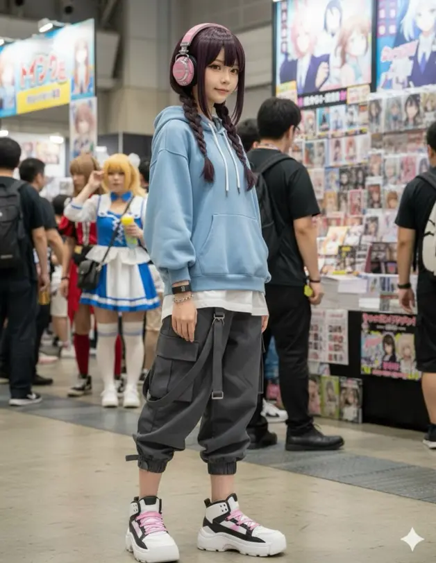 Anime to Real Coser, FIBO 2 example