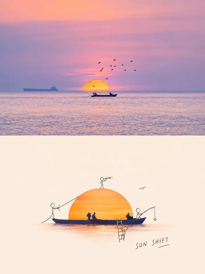 Doodle Character Editorial Lifestyle Poster, FIBO 2 example