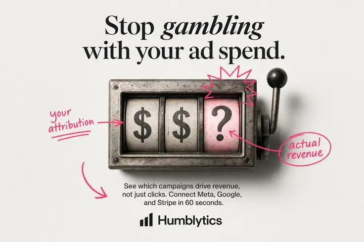 Minimal Slot Machine Attribution Ad